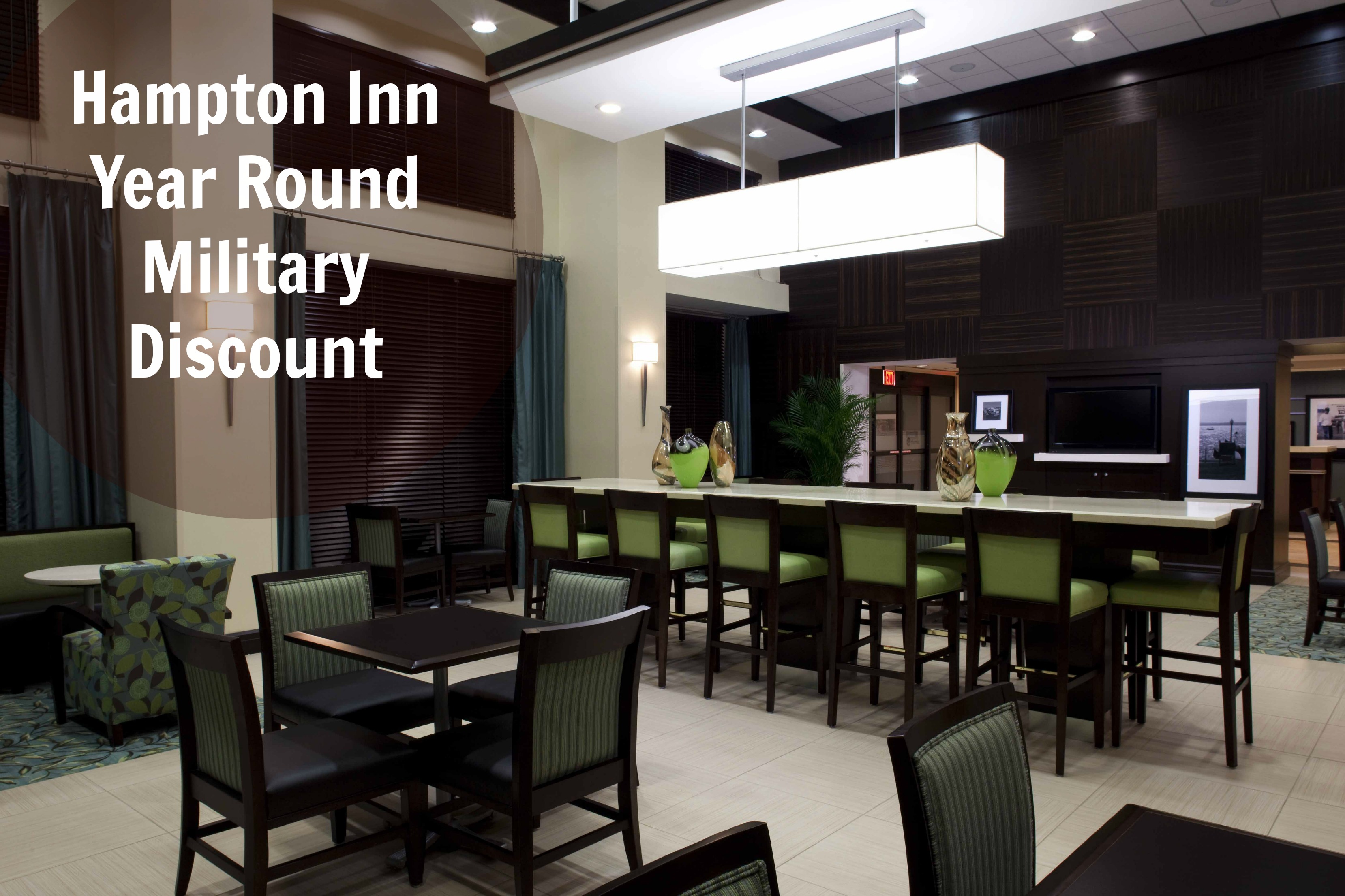 Select Hampton Inn Hotels Offering Year Round Military Discount