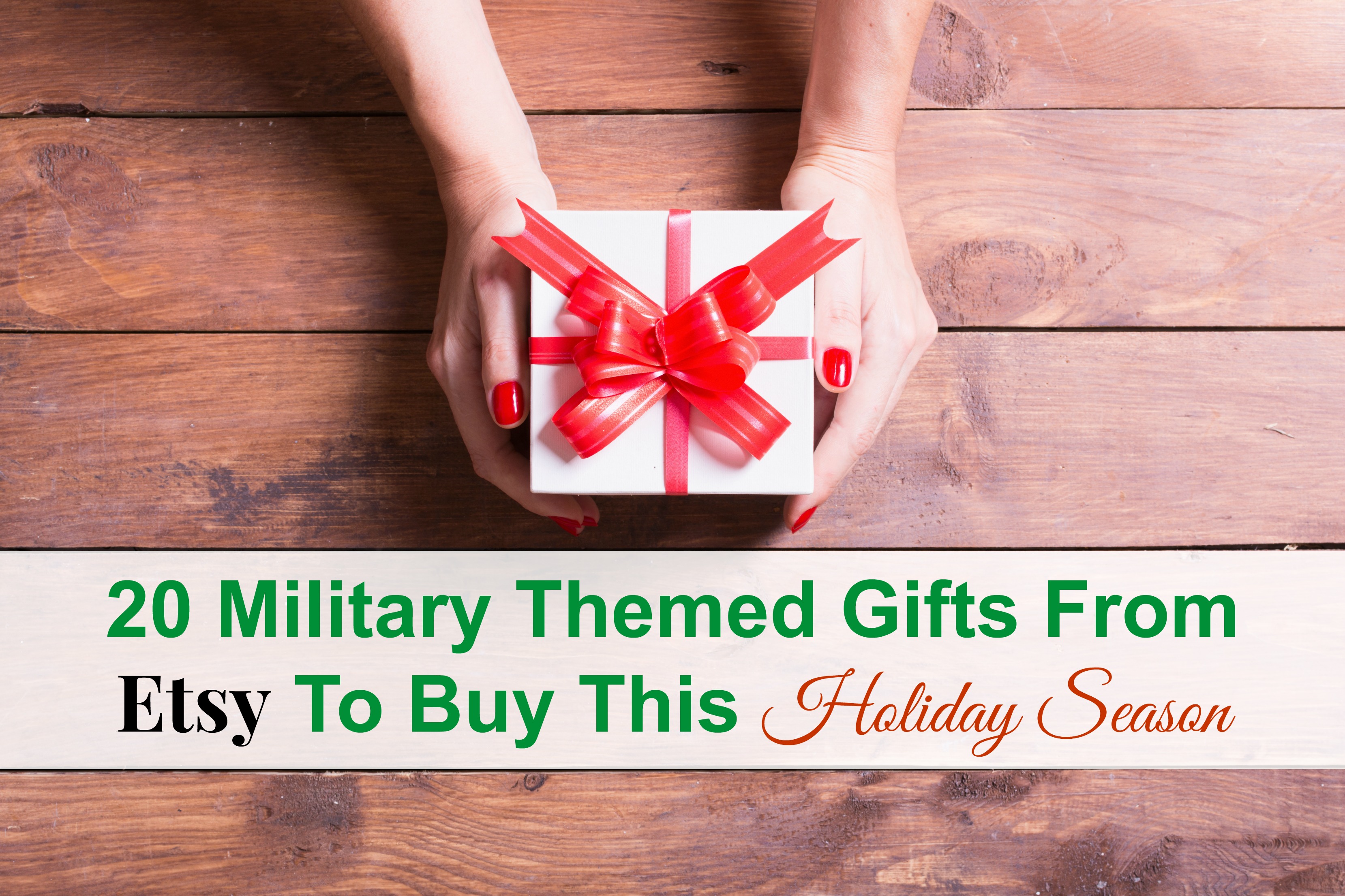 20 Military Themed Gifts From Etsy To Buy This Holiday ...